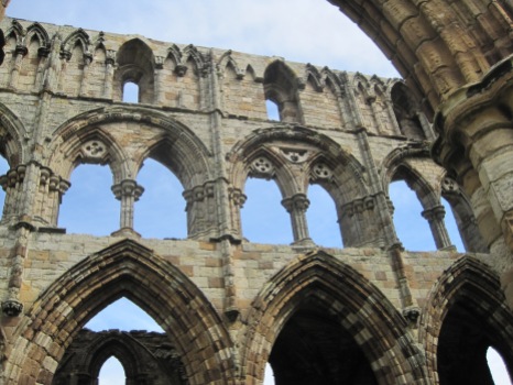 While these filigree beauties at Whitby Abbey are simply timeless