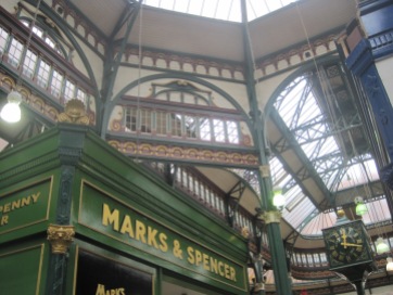 Famous Marks and Spencer and the centenary clock.