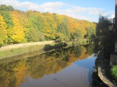 The Autumn reflections in the water were beautiful