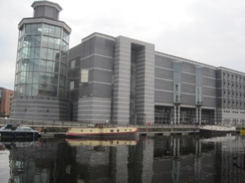 Looking across to the Royal Armouries