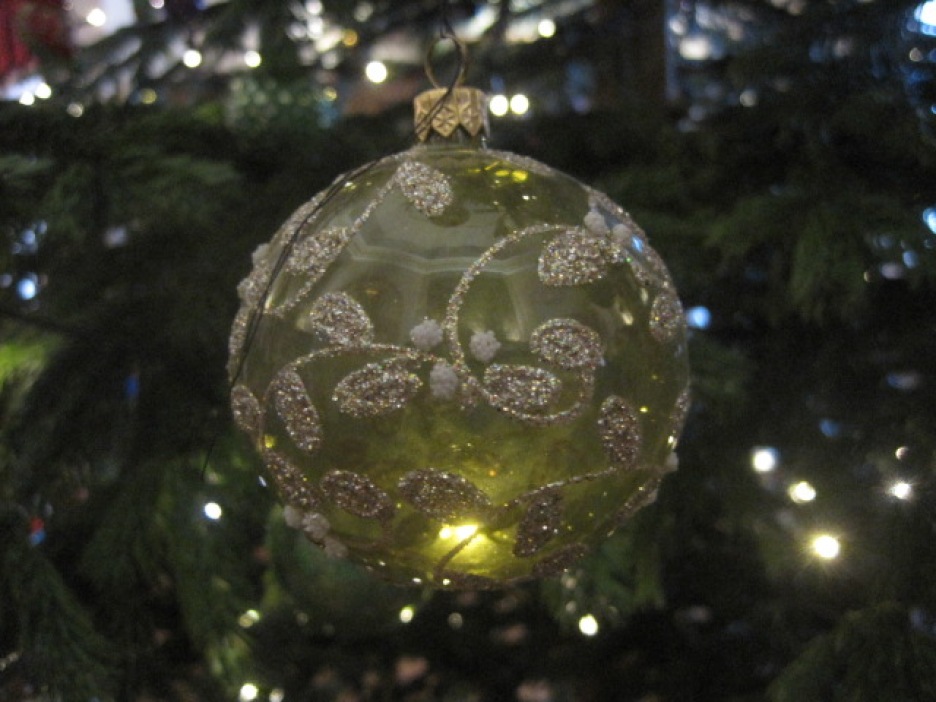 And the prettiest baubles on the tree