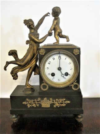 One of many lovely clocks