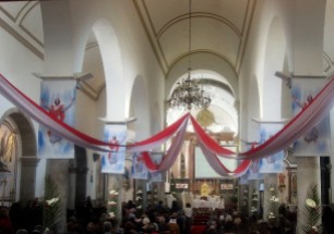 Igreja Matriz, Sao Bras, on Easter Sunday